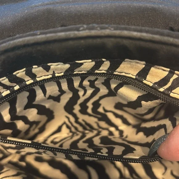 Vera Bradley Quilted Cloth Removable Shoulder Strap purse - Picture 10 of 12